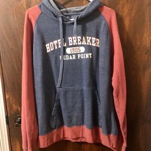 cedar point hotel breakers sweatshirt
